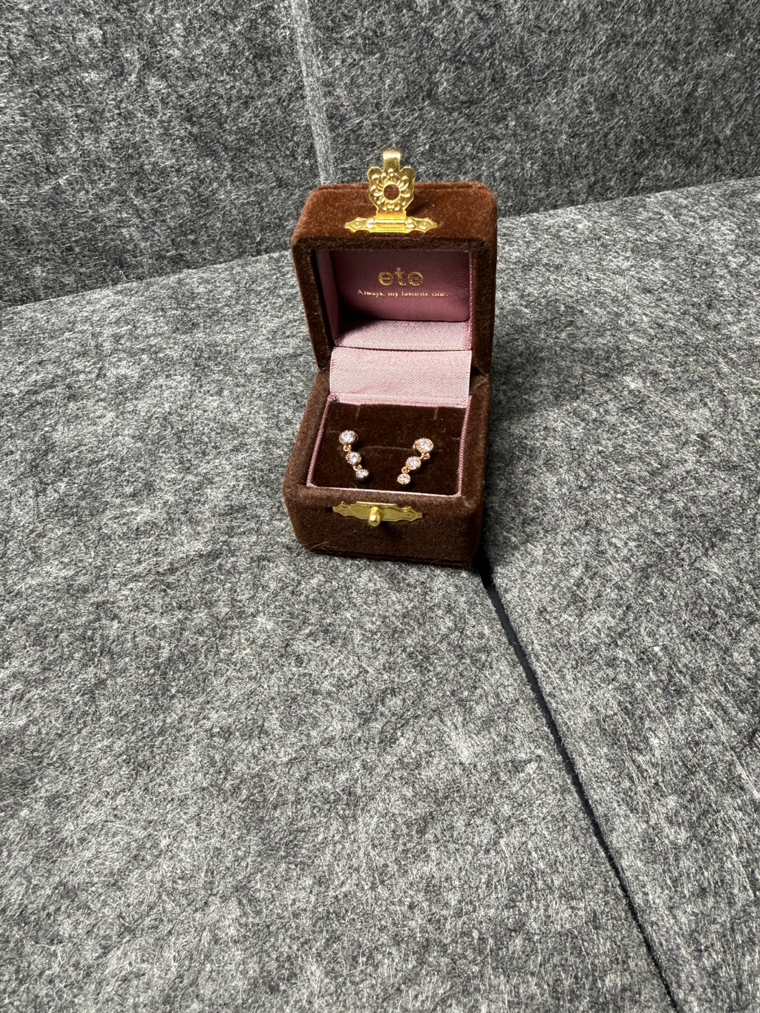 18金ピアス　買取させていただきました！