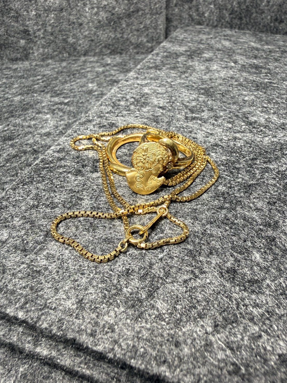 18金アクセサリー　買取させていただきました！