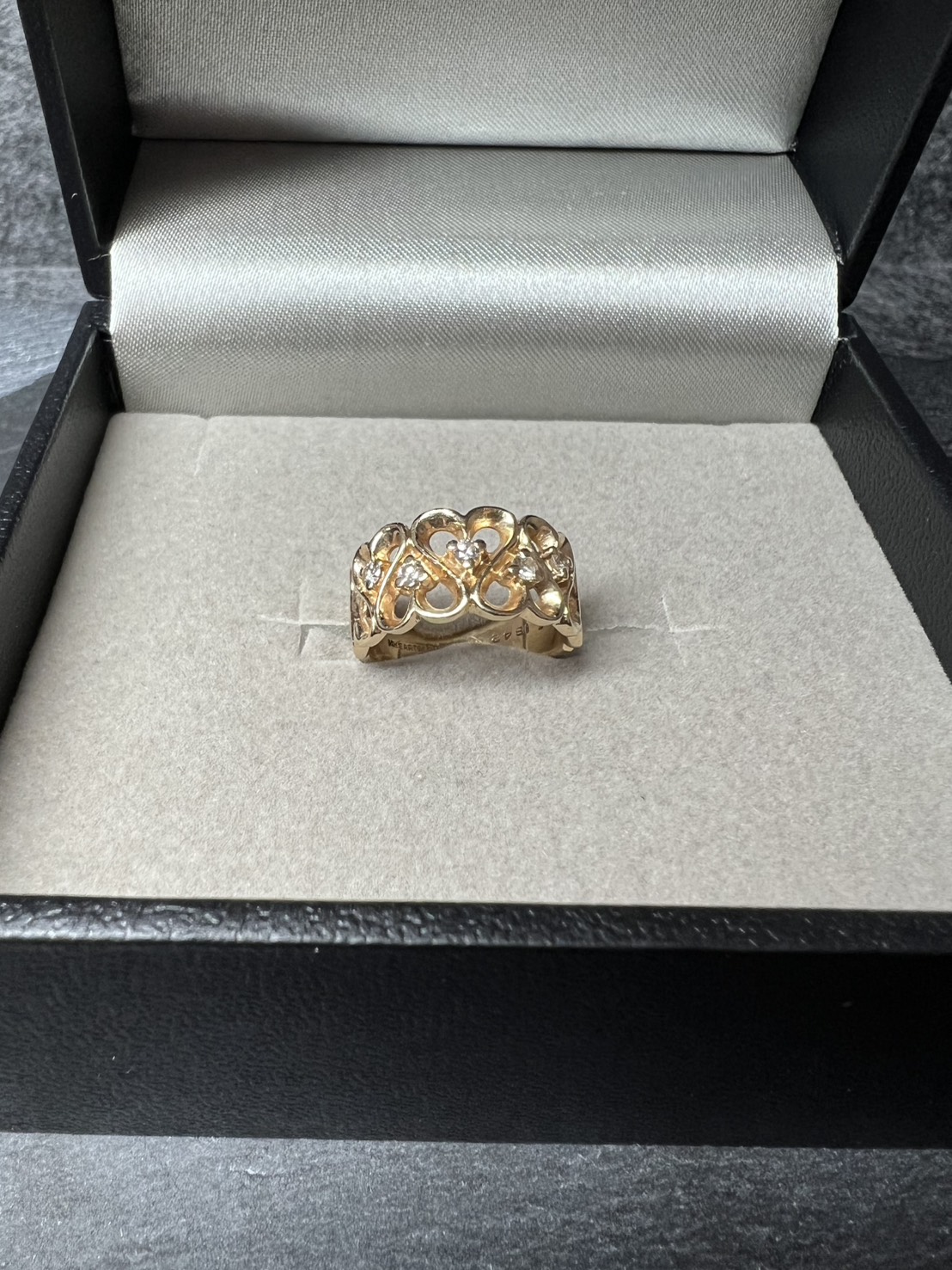 18金指輪　買取させていただきました！