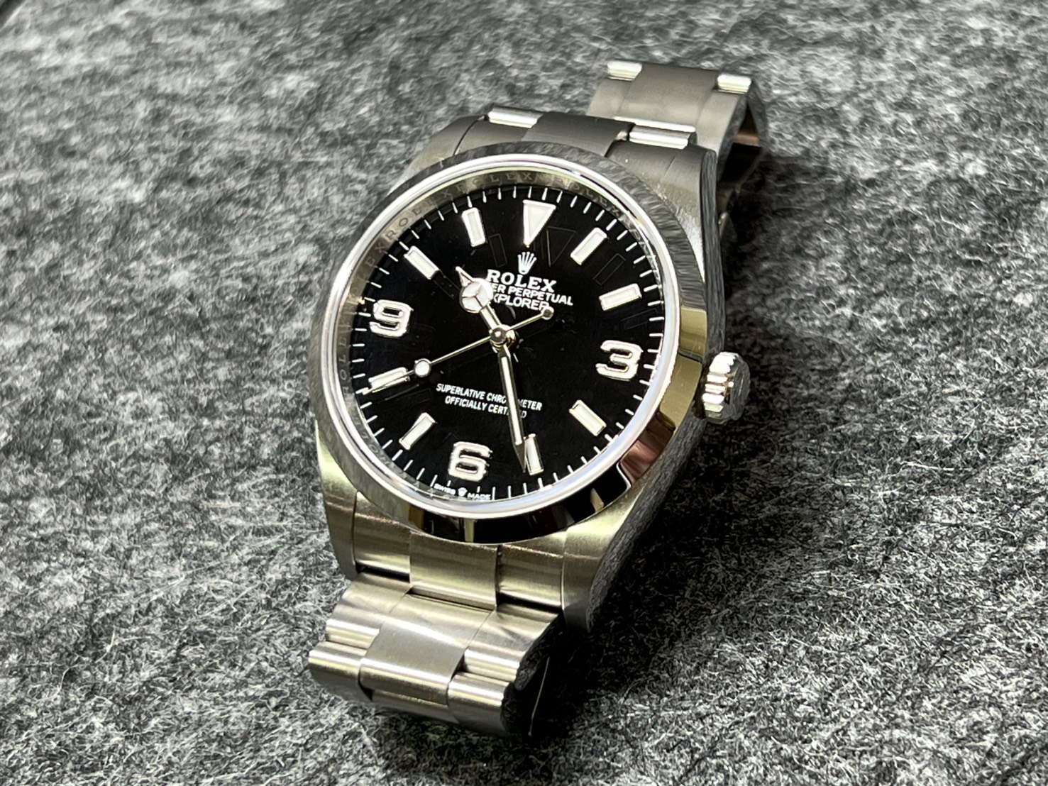 ロレックス エクスプローラーI　買取させていただきました！